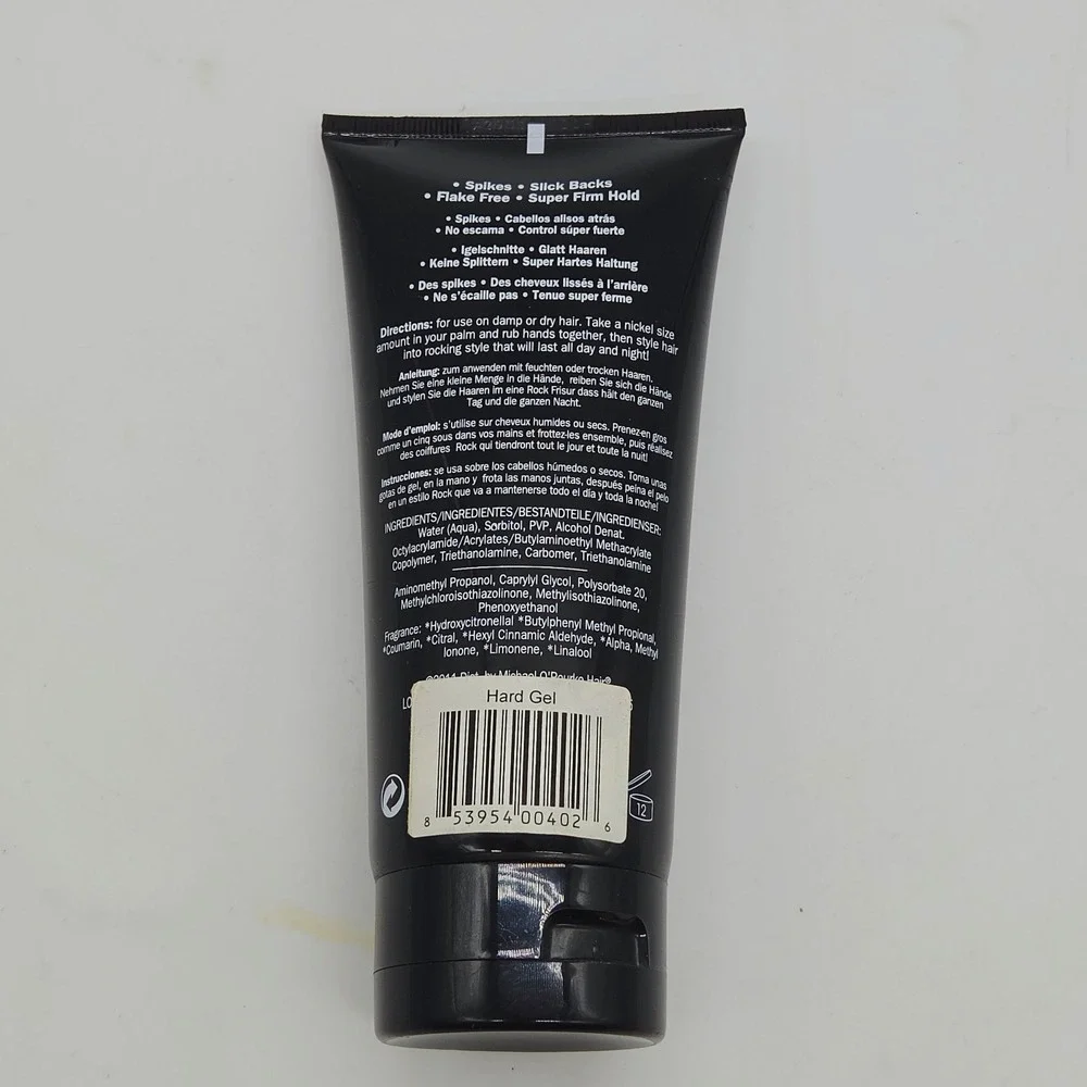 Michael O'Rourke Rock Your Hair Hard Gel 5.5 oz